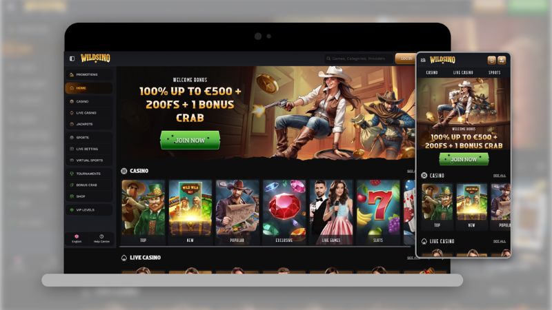 Wildsino Casino pokies for NZ players